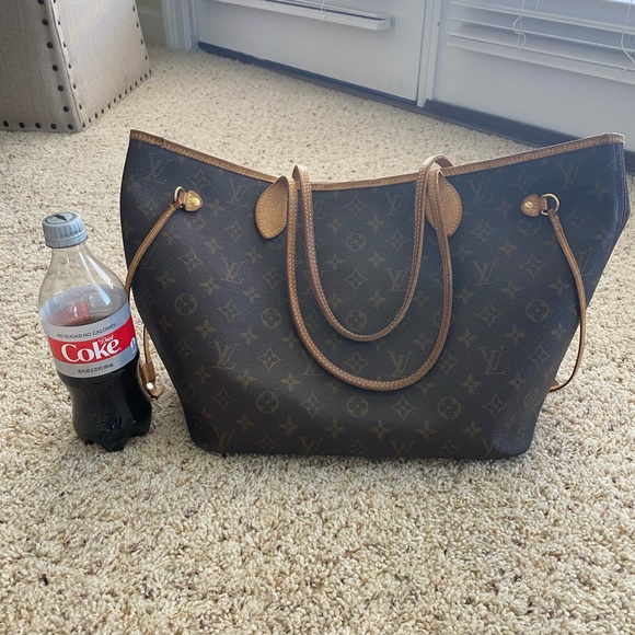 USED Authentic Louis Vuitton Neverfull MM - Picture 12 of 12